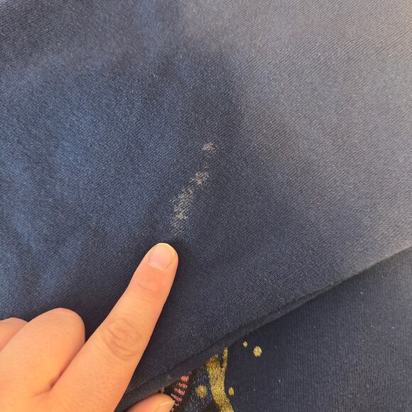 Vintage 90s Fruit of the Loom Santa & Me Christmas Crewneck Sweatshirt Size XL - Picture 6 of 10